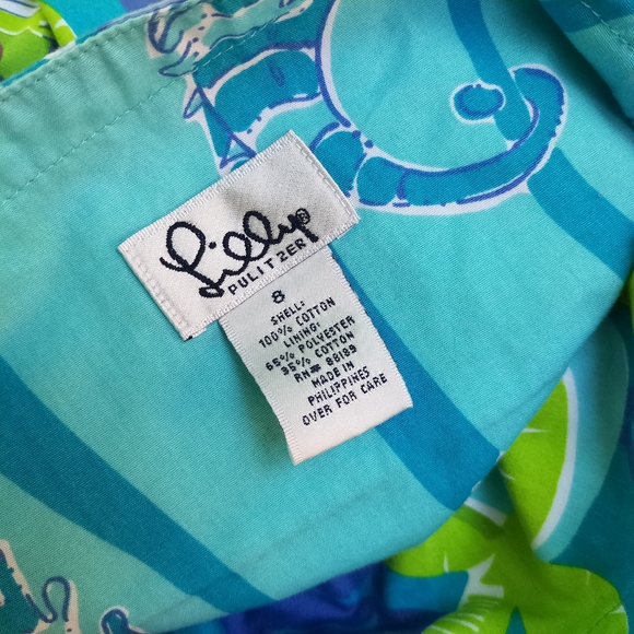 Lilly Pulitzer Reversible Wrap Mini Skirt💞 - Picture 3 of 5